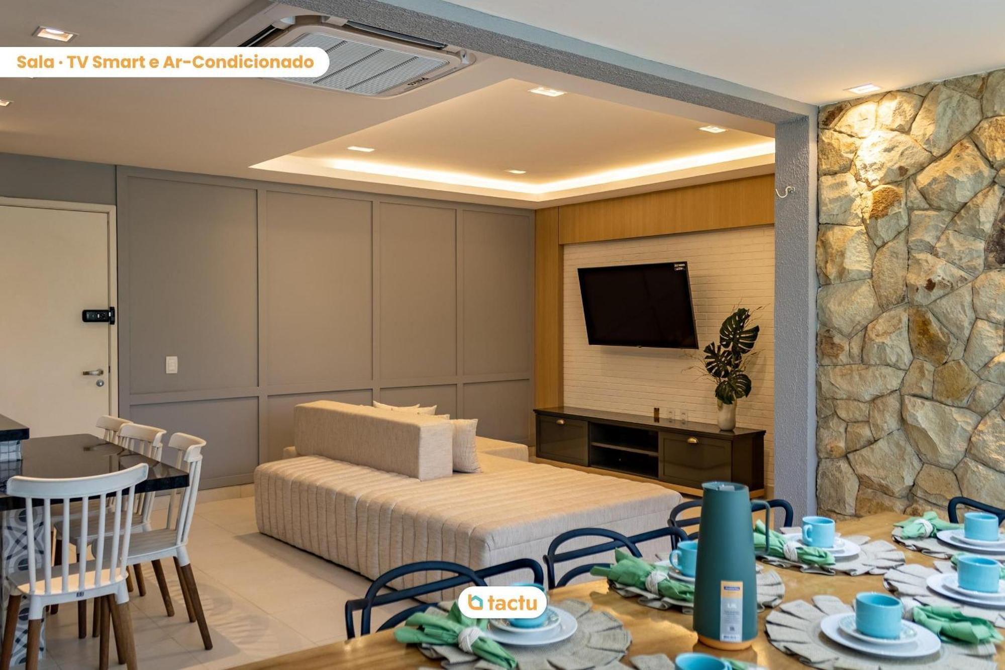 Terreo Enorme Luxuoso No Vg Sun Cumbuco Por Tactu别墅 外观 照片